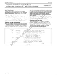 P87LPC767FD Datasheet Page 17