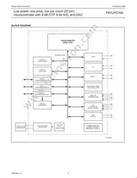 P87LPC769HD Datasheet Page 6