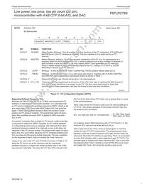 P87LPC769HD Datasheet Page 23