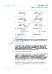 P87LPC778FDH Datasheet Page 19