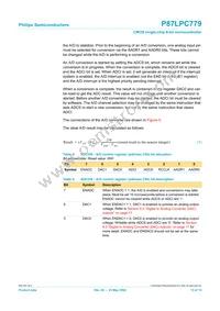 P87LPC779FDH Datasheet Page 13