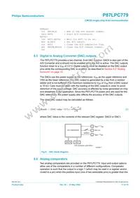 P87LPC779FDH Datasheet Page 17