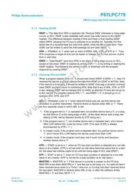 P87LPC779FDH Datasheet Page 23