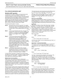 P89C51RC2BN/01 Datasheet Page 21