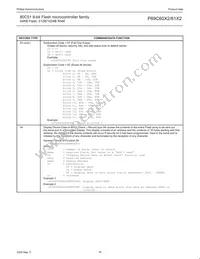 P89C61X2BBD/00 Datasheet Page 16