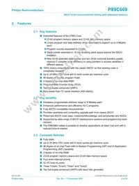 P89C669FA-S Datasheet Page 2