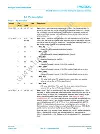 P89C669FA-S Datasheet Page 8