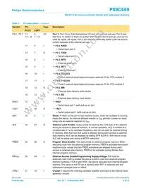 P89C669FA-S Datasheet Page 9