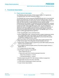 P89C669FA-S Datasheet Page 11