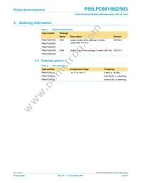 P89LPC902FN Datasheet Page 3