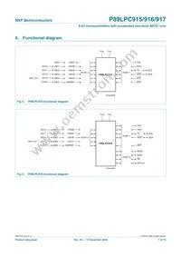 P89LPC915HDH Datasheet Page 7