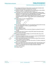 P89LPC9311FDH Datasheet Page 2