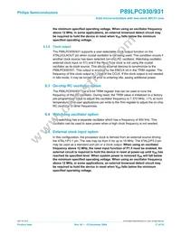 P89LPC9311FDH Datasheet Page 17