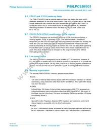 P89LPC9311FDH Datasheet Page 19