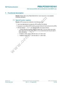 P89LPC931A1FDH Datasheet Page 10