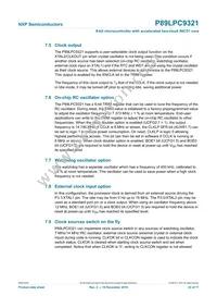 P89LPC9321FA Datasheet Page 22