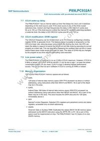 P89LPC932A1FA Datasheet Page 19
