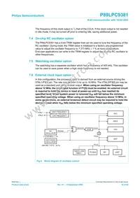 P89LPC9381FDH Datasheet Page 18