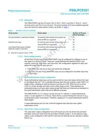 P89LPC9381FDH Datasheet Page 22
