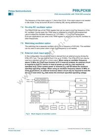 P89LPC938FHN Datasheet Page 20