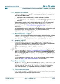 P89LPC9401FBD Datasheet Page 23