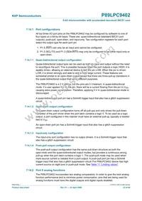 P89LPC9402FBD Datasheet Page 23