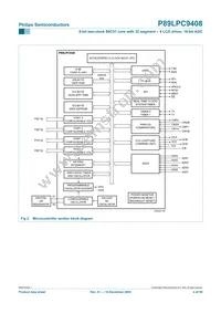 P89LPC9408FBD Datasheet Page 4