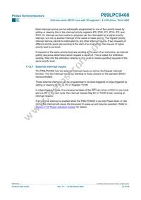 P89LPC9408FBD Datasheet Page 23