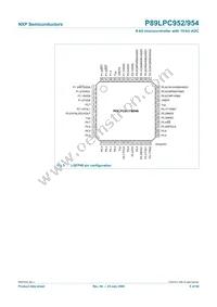 P89LPC954FBD48 Datasheet Page 8