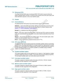P89LPC972FN Datasheet Page 19