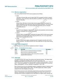 P89LPC972FN Datasheet Page 22