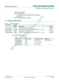 P89LV51RD2FA Datasheet Page 2