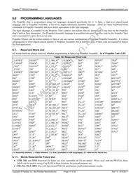 P8X32A-M44 Datasheet Page 17