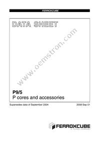 P9/5-3C91 Datasheet Cover