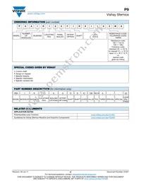 P9A2R100FISX1503MA Datasheet Page 8