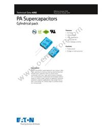 PA-5R0H474-R Datasheet Cover