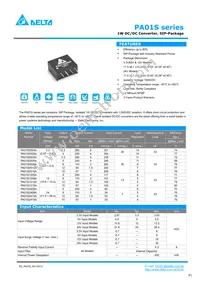 PA01S2415A Datasheet Cover