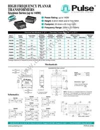 PA0491NL Datasheet Cover