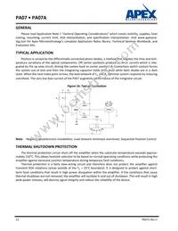 PA07A Datasheet Page 12