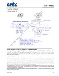 PA08A Datasheet Page 15