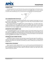 PA164PQ Datasheet Page 17