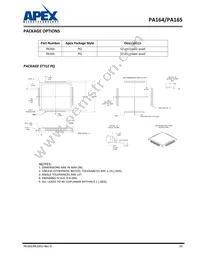 PA164PQ Datasheet Page 19