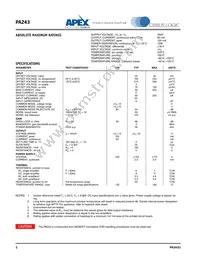 PA243DF Datasheet Page 2