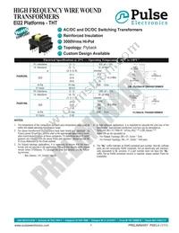 PA2653NL Datasheet Cover