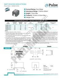 PA4060.301HLT Datasheet Cover