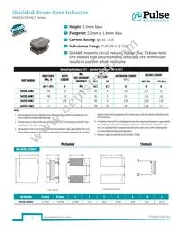 PA4330.681NLT Datasheet Cover