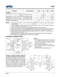 PA79DK Datasheet Page 3