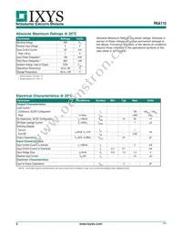 PAA110L Datasheet Page 2