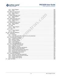 PAC5220QS Datasheet Page 13
