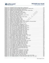 PAC5220QS Datasheet Page 20